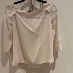 Elegant Cream Women's Top